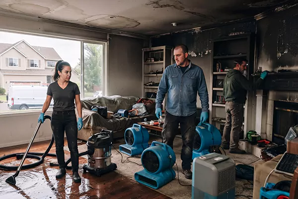 Smoke and Water Damage Restoration Redlands