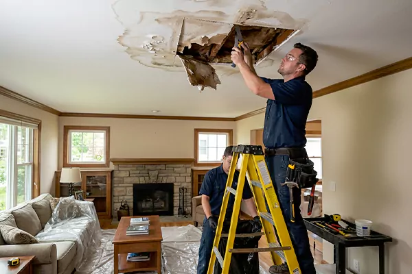 Water Damage Ceiling Repair Redlands