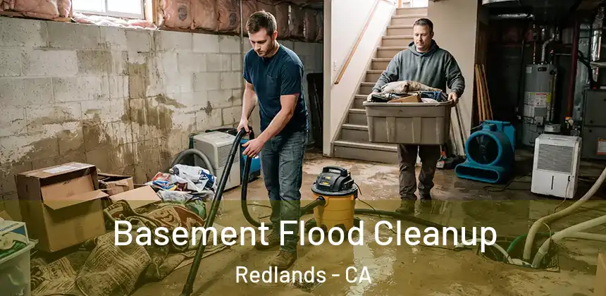  Basement Flood Cleanup Redlands - CA