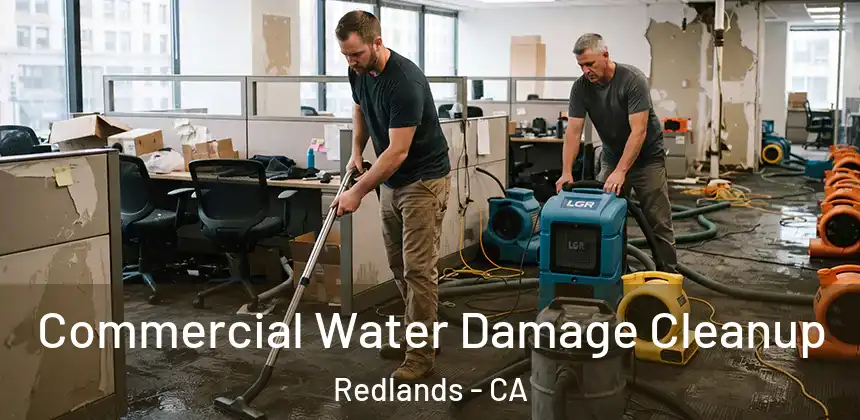 Commercial Water Damage Cleanup Redlands - CA