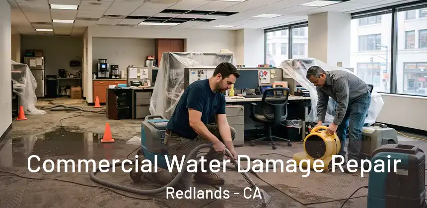 Commercial Water Damage Repair Redlands - CA