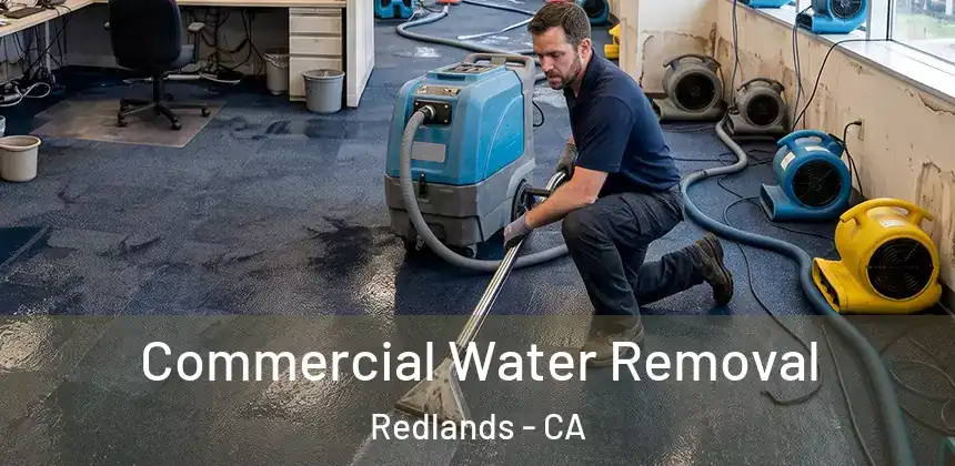 Commercial Water Removal Redlands - CA