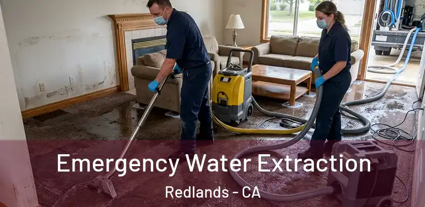  Emergency Water Extraction Redlands - CA