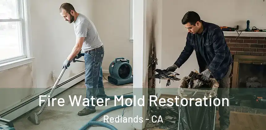 Fire Water Mold Restoration Redlands - CA