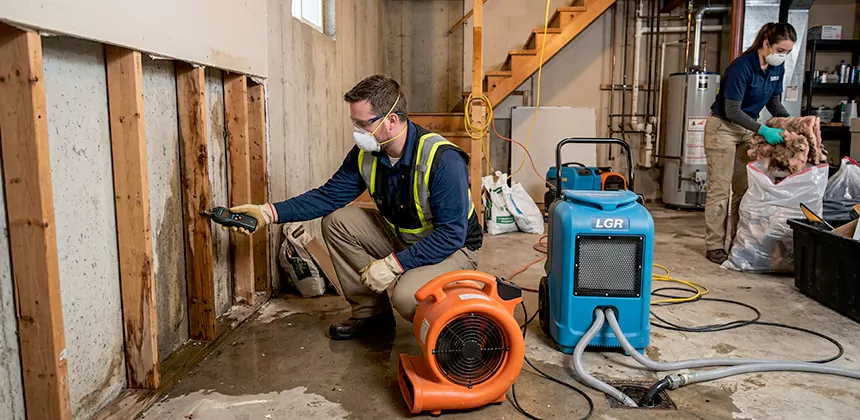 Basement Restoration After Water Damage in Redlands