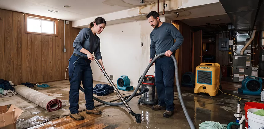 Frozen Pipe Burst Cleanup in Redlands
