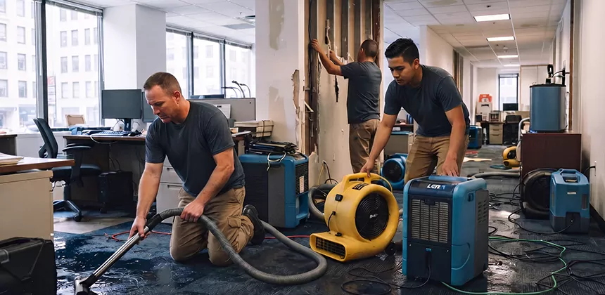 Emergency Commercial Water Damage Repair in Redlands
