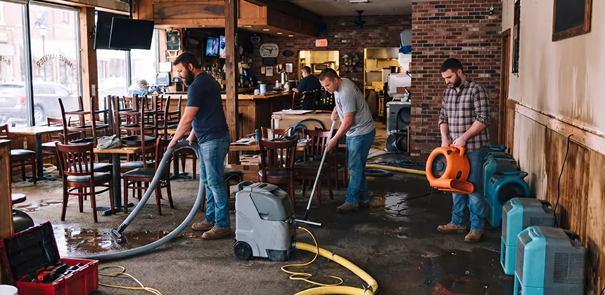 Emergency Commercial Water Damage Restoration in Redlands