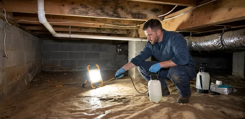 Crawl Space Mold Treatment in Redlands