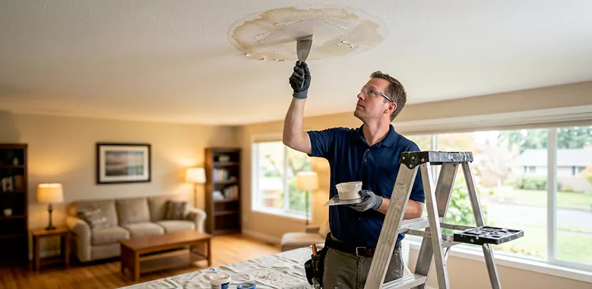 Ceiling Water Stain Repair in Redlands